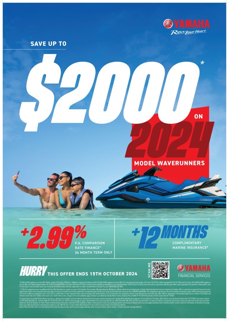 2024 WaveRunner Sale A1 Poster